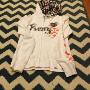 Roxy zip up sweatshirt