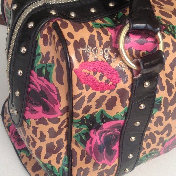 Betseyville Cheetah/Flower Tote Handbag - Picture 4 of 4