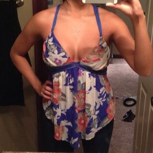 Floral Sheer Tank
