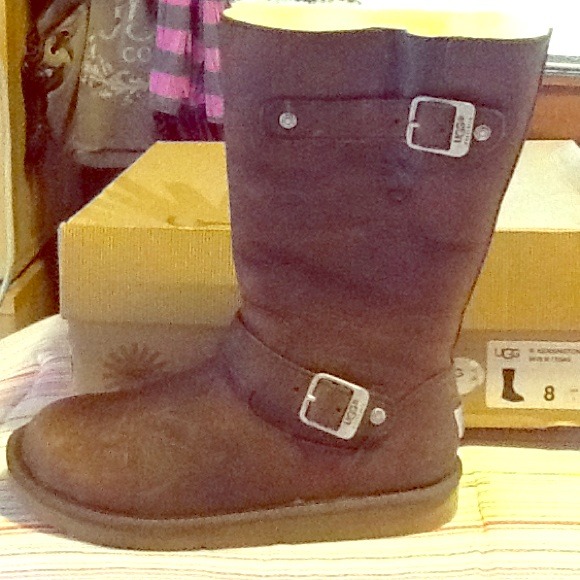 NIB WOMENS UGG AUSTRALIA KENSINGTON/TOAST