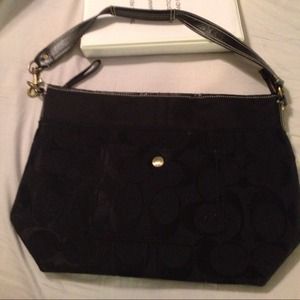 🌺Large black Coach purse🌺