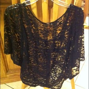 Black Lace Top