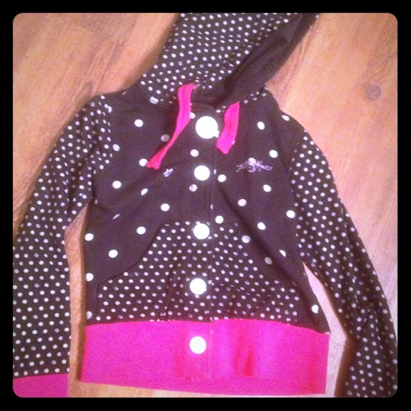 Polka dotted jacket