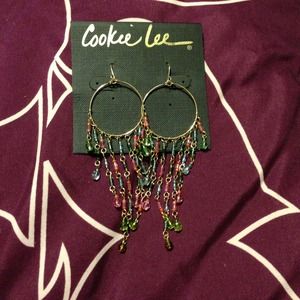 💢SOLD💢 Multi colored dangle earrings
