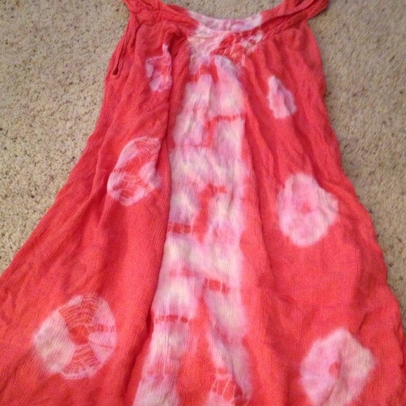 Tie dye swimsuit cover up / dress