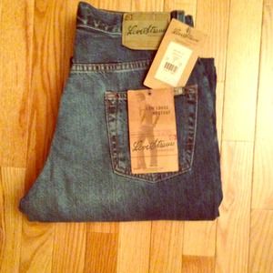 Reserved Crimsondoll Men's Levi Strauss Dark Jeans