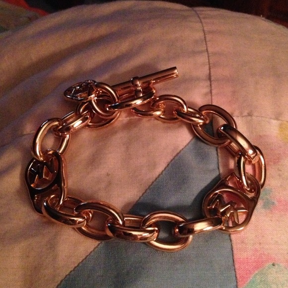 MK inspired toggle bracelet.
