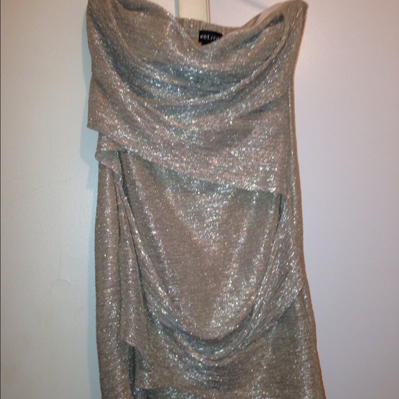 Gold sparkle dress