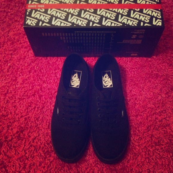 Black vans new