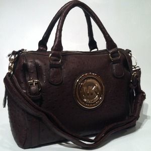 New michael kors brown tote