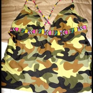 Camo tankini