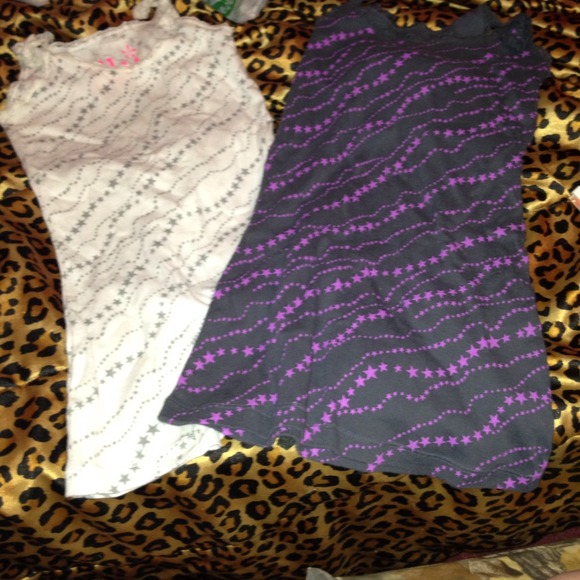 Two tank tops