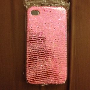 Glittery, Pink iPhone 4/4s case!!