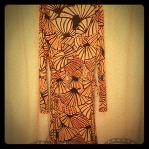 Extra large Tribal print dress