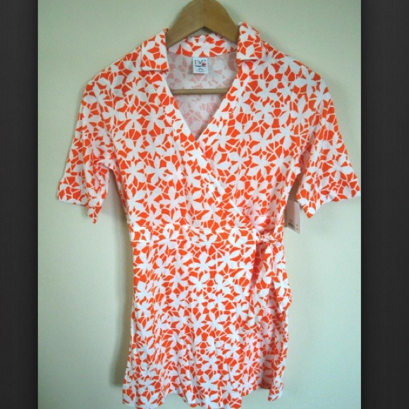 DVF for GAP Girls romper in fun hibiscus print - Picture 2 of 4