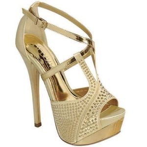 Gold Heels