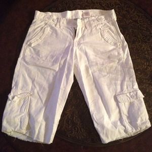 Lucky Cargo Cut off Capris Sz 8