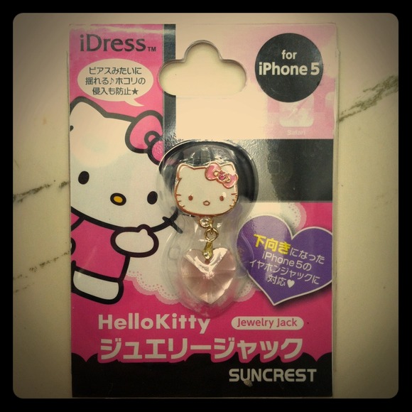 Hello Kitty Jewel Jack for iPhone 5 pink