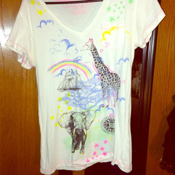 💋SOLD💋Extra large colorful t-shirt