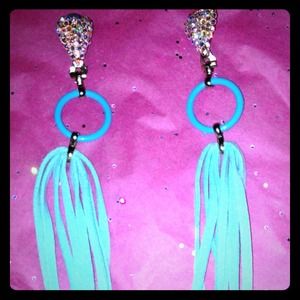 TERRAH Indian Fringe Earrings