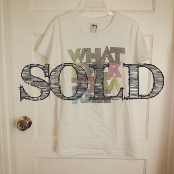 🚨 SOLD Stussy Whatever it Takes Shirt