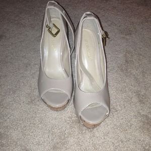 Peep Toe Wedge