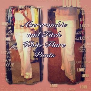 A&F white pants