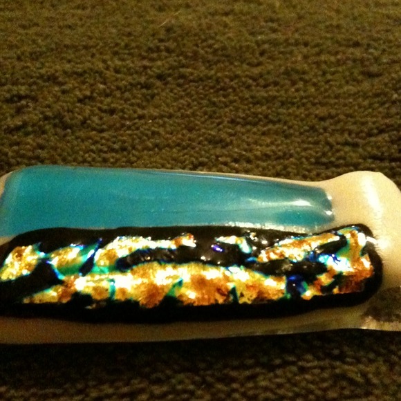 Fused Glass Pendent - Picture 4 of 4