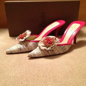 ✂️Price Cut✂️ Paolo Flower Slides