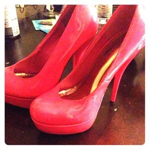 Hot Pink Heels 🎀size 7