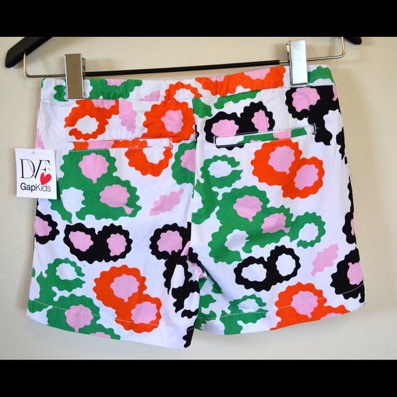 NWT DVF for GAP floral print shorts (size 14) - Picture 2 of 4