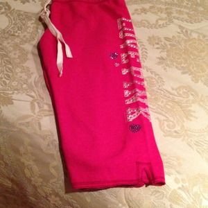 Victoria's Secret PINK crop sweats