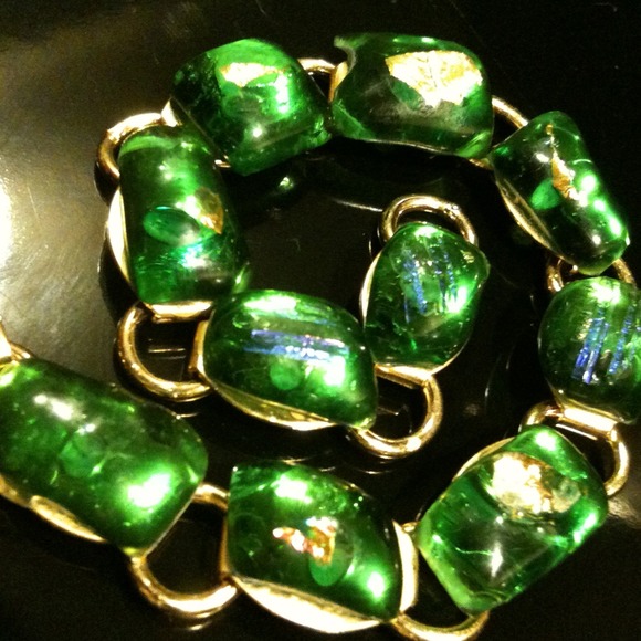 fused Glass Bracelet - Picture 2 of 4