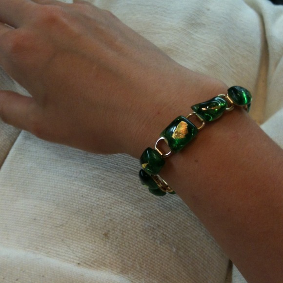 fused Glass Bracelet - Picture 4 of 4