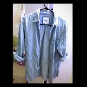 Forever 21 blue polo Forever 21 blue polo