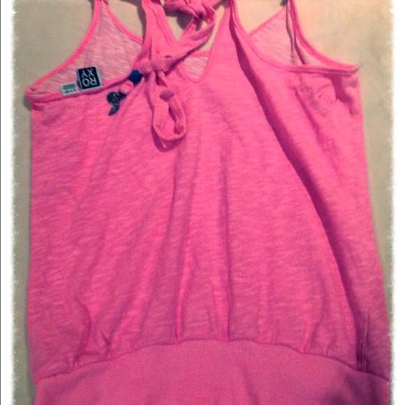 Hot Pink Roxy Tank - Picture 3 of 4
