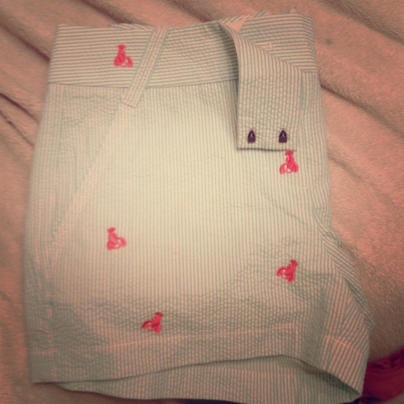 Jcrew sear sucker shorts, never worn!!!