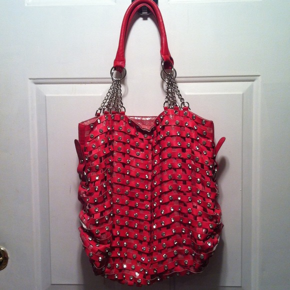 Bling pink purse