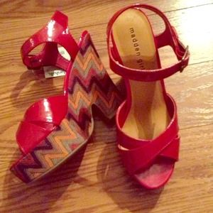 Red patten Steve Madden**SOLD**