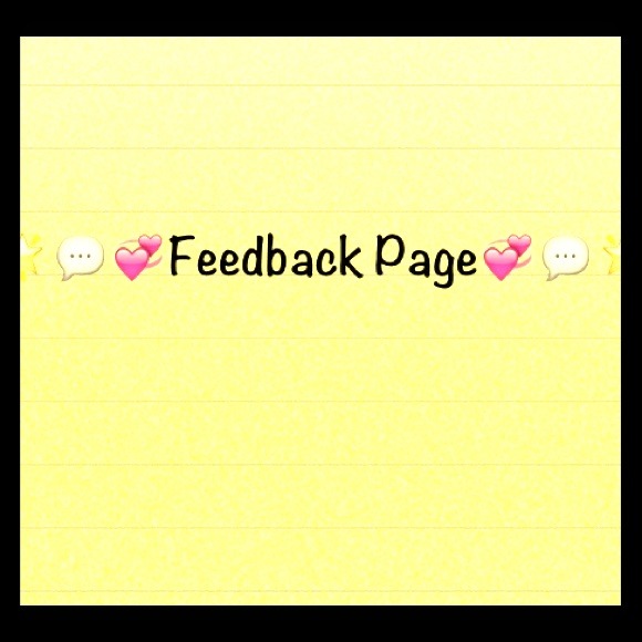 Please feel free to comment 😊