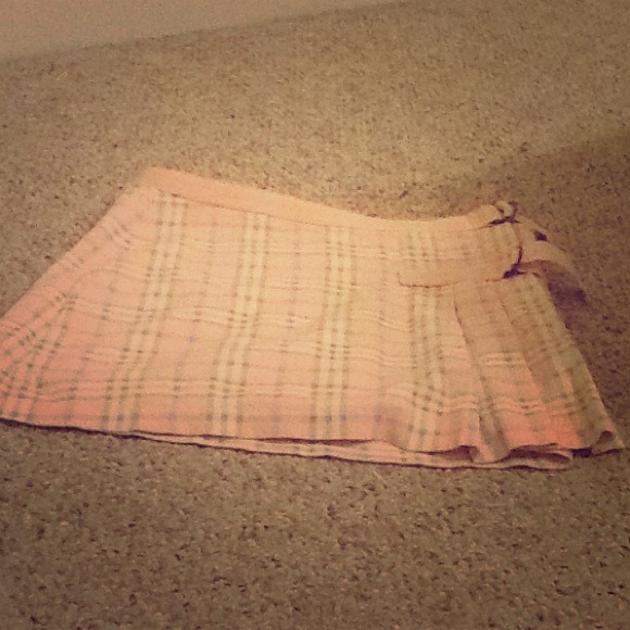 Plaid Skort with side pleats - Picture 1 of 1