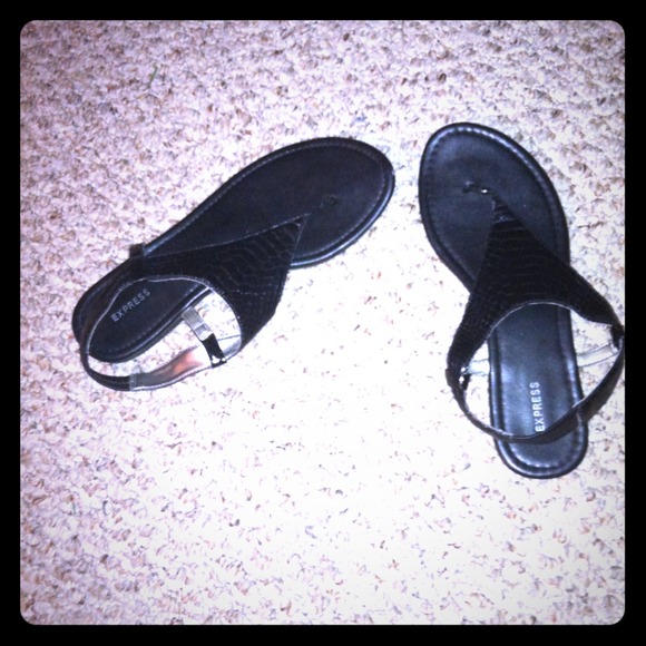 Express black sandals - Picture 1 of 1