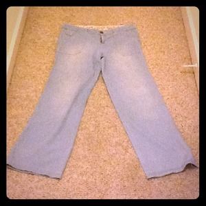 Very soft pants. Never been worn!