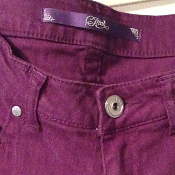 Purple Skinny Jeans - Picture 4 of 4
