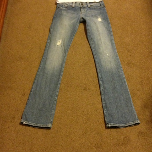 NWOT Smokin' Hot 🔥Guess Daredevil Boot cut, S 24. - Picture 2 of 4