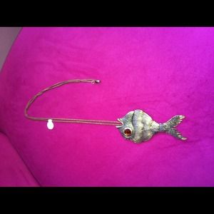 Goldfish necklace