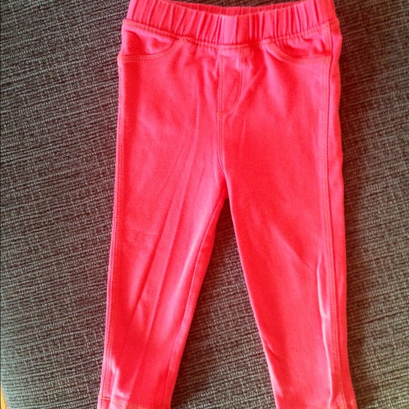 SOLD Baby Gap Coral leggings