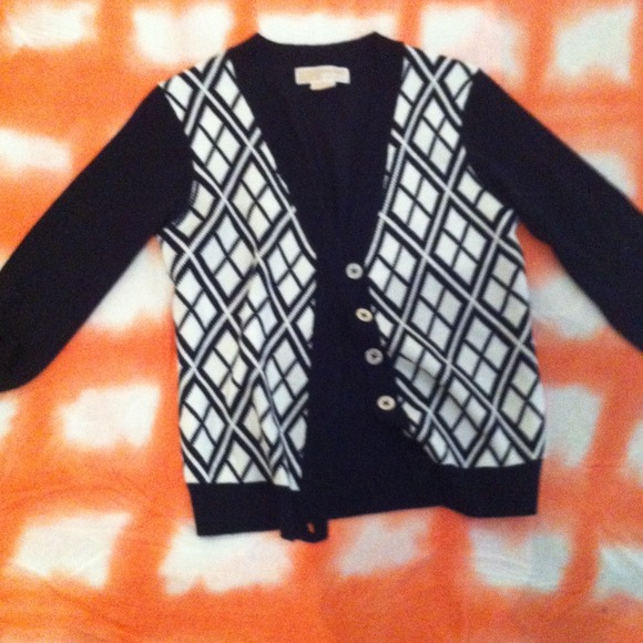 ❤SOLD❤ Michael Michael Kors blue and white sweater