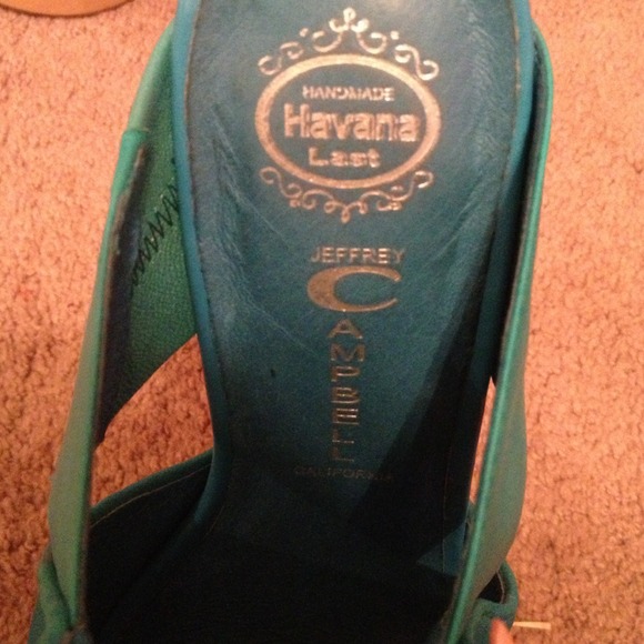 Never Before Worn Jeffrey Campbell Strapless Heels