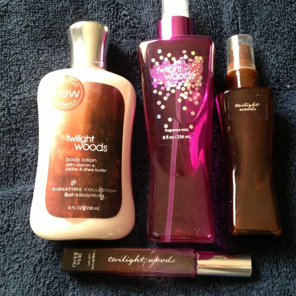 Bath & Body Works twilight woods bundle